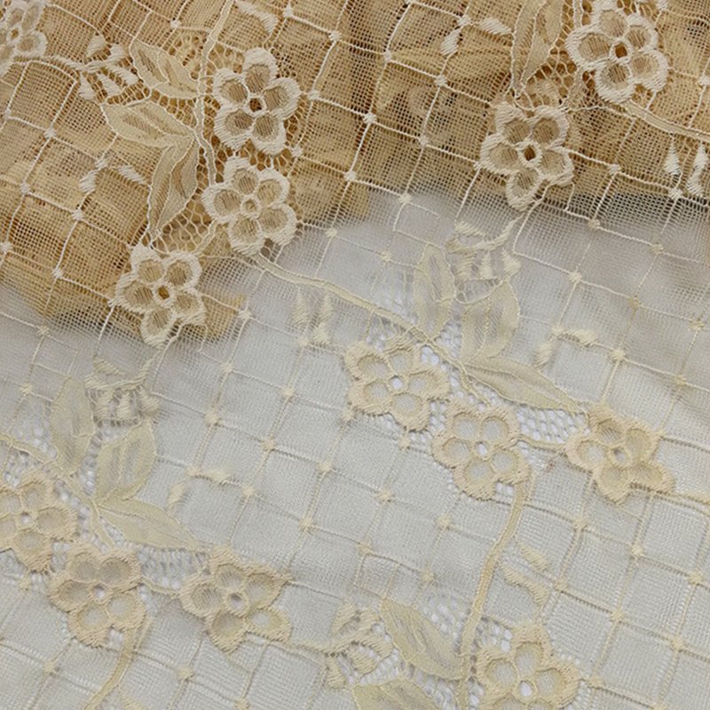 Women's Polyester Warp Knit Lace Fabric for Women's Wear Wholesale Sup 4